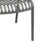 Zoi pp chair in anthracite shade 42x58x79cm - Слика 6