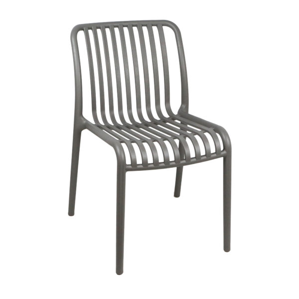 Zoi pp chair in anthracite shade 42x58x79cm