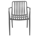 Armchair Zoi pp in anthracite shade 58.5x54x80cm - Image 4