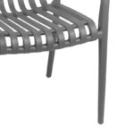 Armchair Zoi pp in anthracite shade 58.5x54x80cm - Image 6