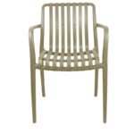 Armchair Zoi pp in cappuccino shade 58.5x54x80cm - Слика 4