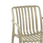Armchair Zoi pp in cappuccino shade 58.5x54x80cm - Слика 5