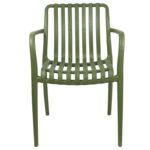 Armchair Zoi pp in dark green shade 58.5x54x80cm - Слика 4