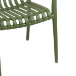 Armchair Zoi pp in dark green shade 58.5x54x80cm - Слика 6