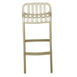 Bar stool Zoi pp in cappuccino shade 36x56x87cm - Слика 4