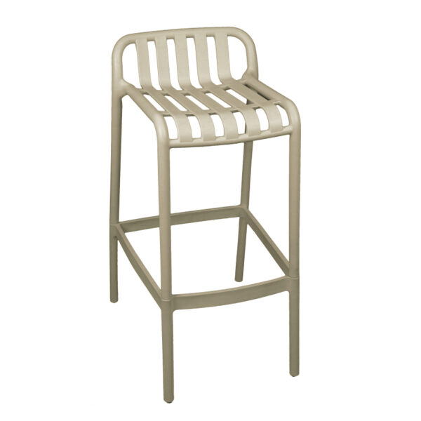 Bar stool Zoi pp in cappuccino shade 36x56x87cm