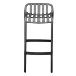 Zoi pp bar stool in anthracite shade 36x56x87cm - Image 4