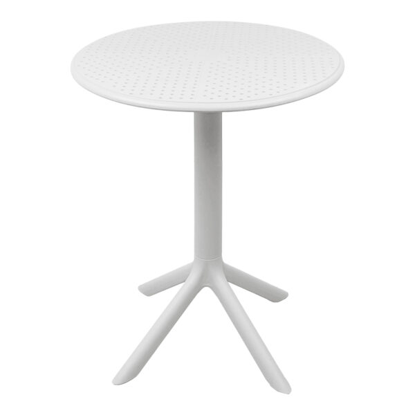 Merkon pp table in white shade D60x75cm