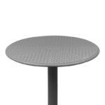 Merkon pp table in anthracite shade D60x75cm - Image 2