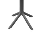 Merkon pp table in anthracite shade D60x75cm - Image 3