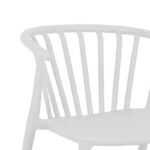 Zelma pp armchair in white shade 55x53x73cm - Слика 4