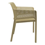 Oviez pp armchair in cappuccino shade 59x58x79cm - Слика 3