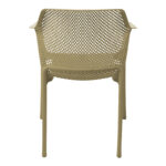 Oviez pp armchair in cappuccino shade 59x58x79cm - Слика 5