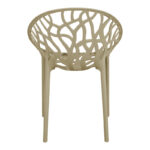 Daren pp armchair in cappuccino shade 59x60x79.5cm - Слика 5