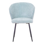 Karg chair ciel fabric-leg black metal 57x62x80cm - Image 4
