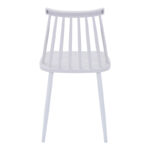 Chair Aurora I pp in white shade-white metallic leg 43x48x79cm - Image 4