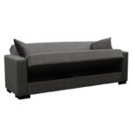 Living room set 2 pcs Vox fabric in anthracite shade - Слика 4