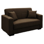 Living room set 2 pcs Vox fabric in brown shade - Слика 5