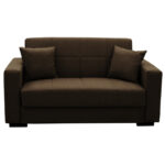 Living room set 2 pcs Vox fabric in brown shade - Слика 6