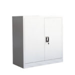 Armon I metal cabinet in light gray color 90x40x90cm