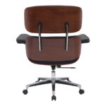 Manager office chair Kobane black pu-chrome base 84x75x113.5cm - Слика 5