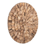 Wall decoration Wargrene natural drift wood D100x6cm - Слика 2