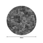 Wall decoration Sorendine natural wood D60x4cm - Image 3