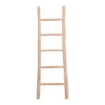 Morjeve ladder natural color teak wood 50x6x160cm