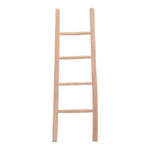 Morjeve ladder natural color teak wood 45x6x150cm