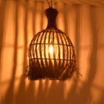 Ceiling lamp Sannel Inart mendong in natural shade D60x90cm - Image 2