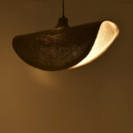 Ceiling lamp Acfen I Inart matting in a natural shade D90x80cm - Image 2