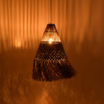 Vajem Inart mendong ceiling lamp in natural shade 50x50x70cm - Слика 2