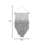 Emol Inart mendong wall decoration in natural shade 40x70x4cm - Image 2