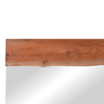 Mirror Riverine teak wood in natural shade 120x80x4cm - Слика 2