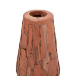 Decorative vase Erosian teak wood in natural shade D45x120cm - Слика 2