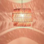 Zeniole Inart abaca ceiling lamp in natural color D60x50cm - Слика 2