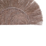 Nairone Inart seagrass-abaca wall decoration in natural color 85x105x10cm - Image 2