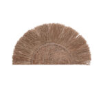 Nairone Inart seagrass-abaca wall decoration in natural color 85x105x10cm