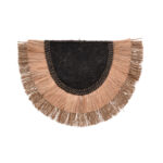 Pedrine Inart seagrass-abaca wall decoration in natural color 85x60x6cm