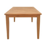 Mady teak wood table in natural shade 200x100x75cm - Слика 3