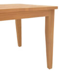Mady teak wood table in natural shade 200x100x75cm - Слика 5
