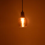 Ceiling lamp Kure natural metal-glass D13.8x23cm - Image 2