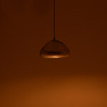 Ceiling lamp Ovalone G6 silver metal-glass D18x11cm - Слика 2