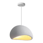 Ceiling lamp Zulcere II light gray ps D30x18cm