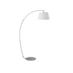 Glinze floor lamp white metal 90x38x180cm