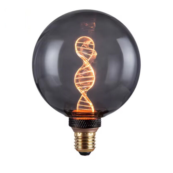 LED светилка RN-DNA G125 Сијалица 3.5W E27 220-240V чадено сива