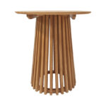 Kenda mindi wood bar table in natural shade D60x90cm - Слика 2