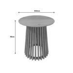 Kenda mindi wood bar table in natural shade D60x90cm - Слика 6