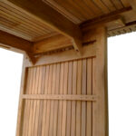 Table Zibra teak wood in natural shade 220x100x75cm - Слика 5