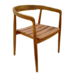dining table 7pcs Pablo teak wood in natural shade 240x100x76cm - Слика 2